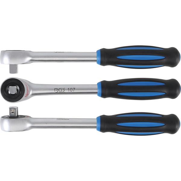 BGS 107 Reversible Ratchet with Spinner Handle, 12 .5 mm (1/2")