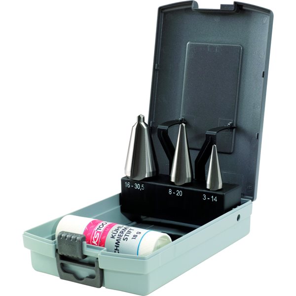 KS-Tools 336.0543 HSS Co Blechschälbohrer-Satz,4-t 