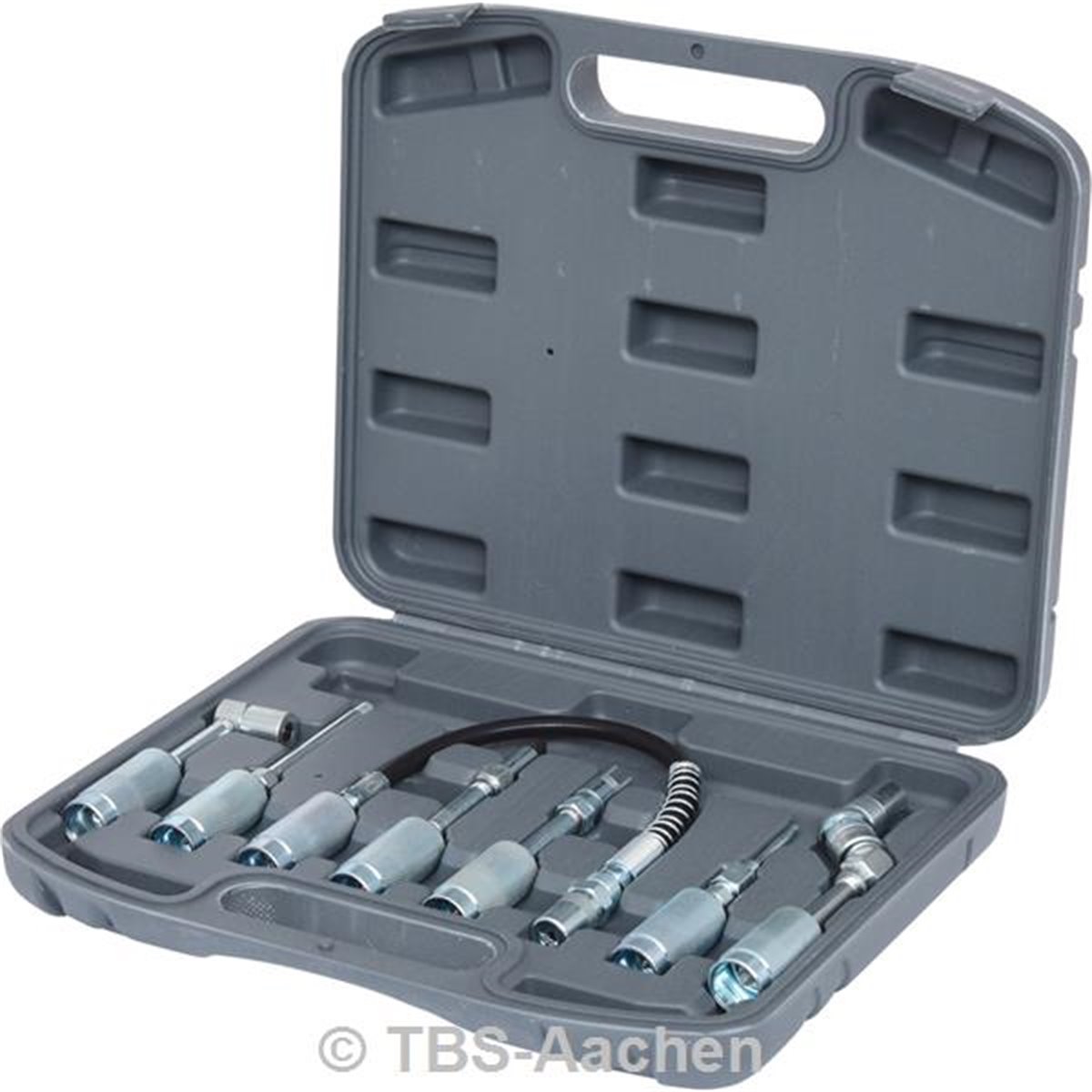 KS-Tools 980.1100 Grease gun adaptor set, 7 pcs 