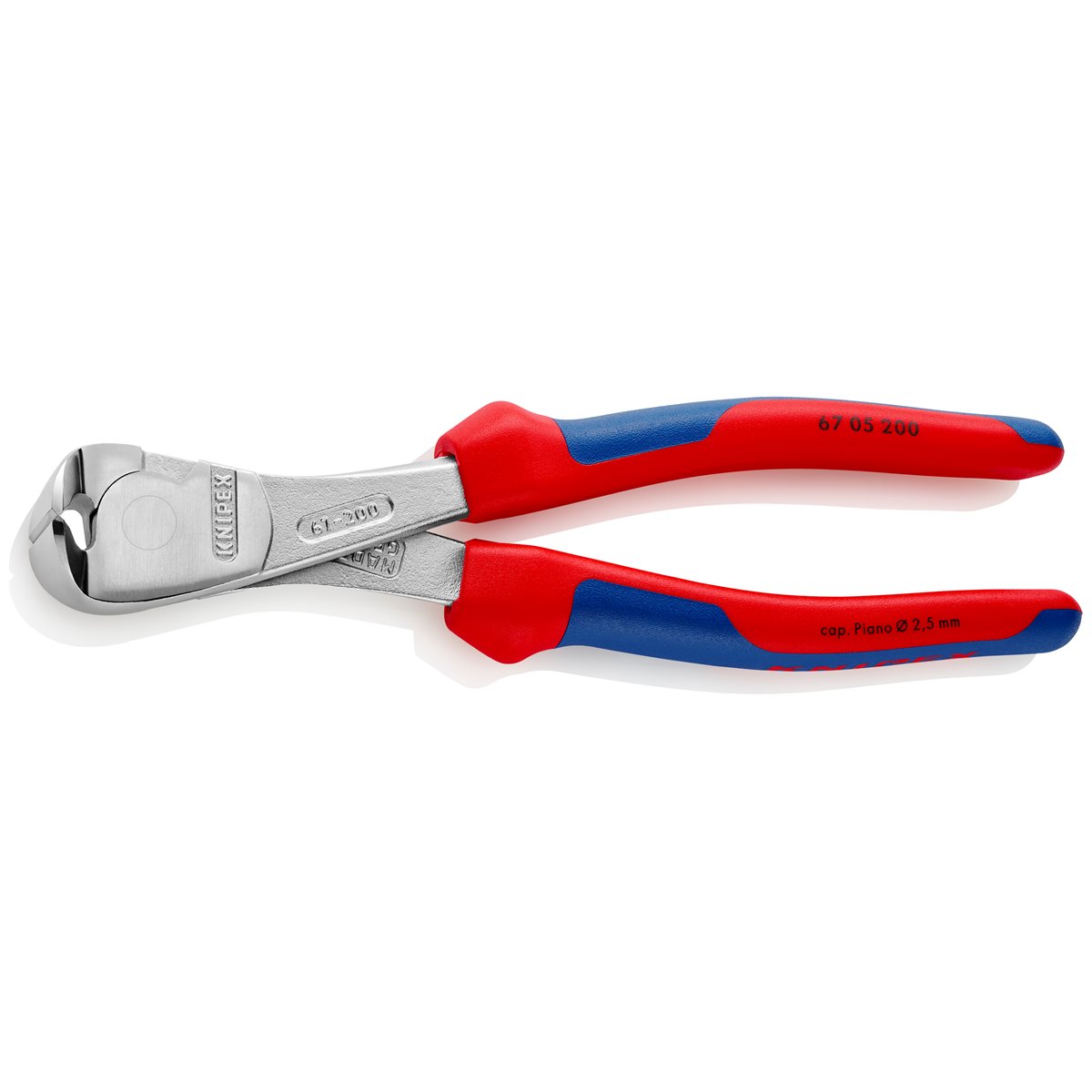 Knipex 67 05 200 END-CUTTING NIPPERS 