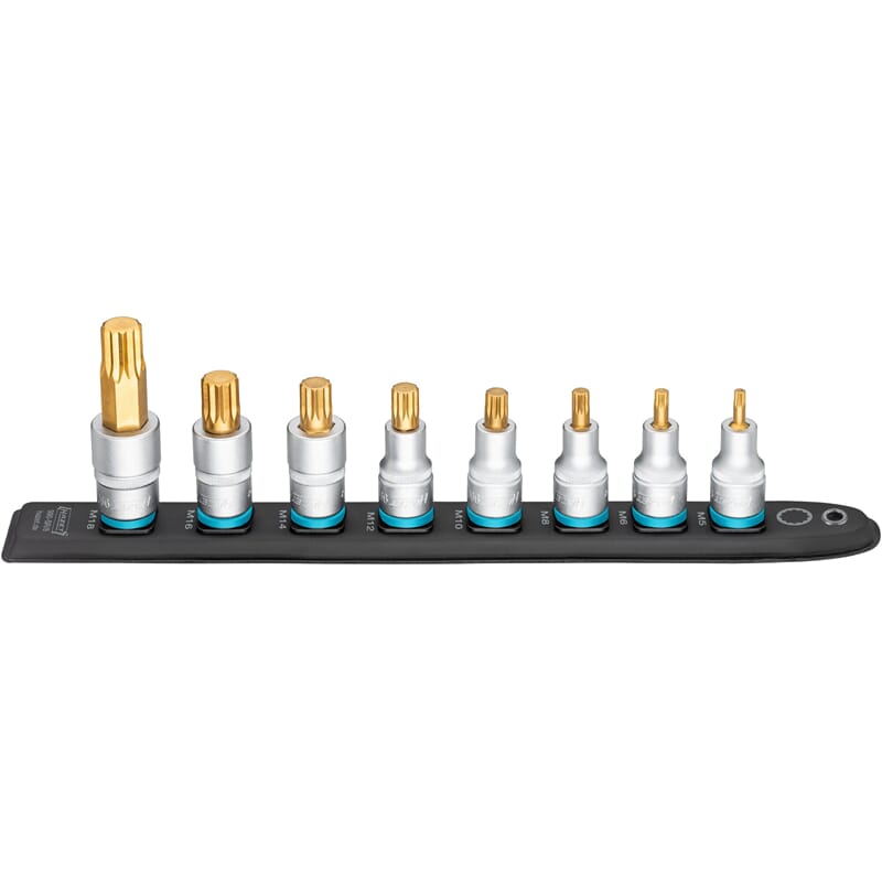 Hazet 990-SR/8 SmartRail lang 1/2" Vielzahn 8-fach 