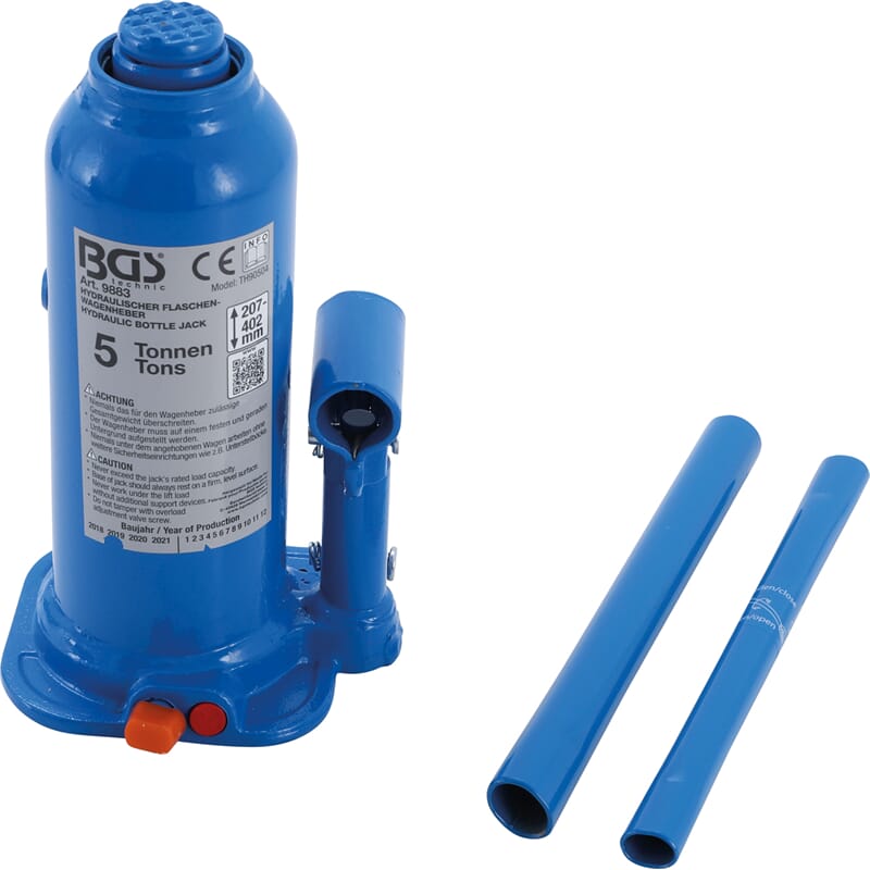 BGS 9883 Hydraulic Bottle Jack, 5 t 