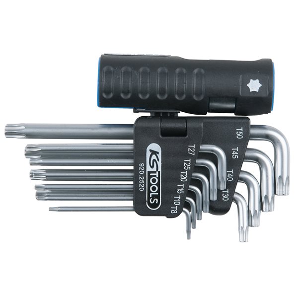 KS-Tools 920.2520 3in1 TX-Winkelstiftschlüssel-Sat 