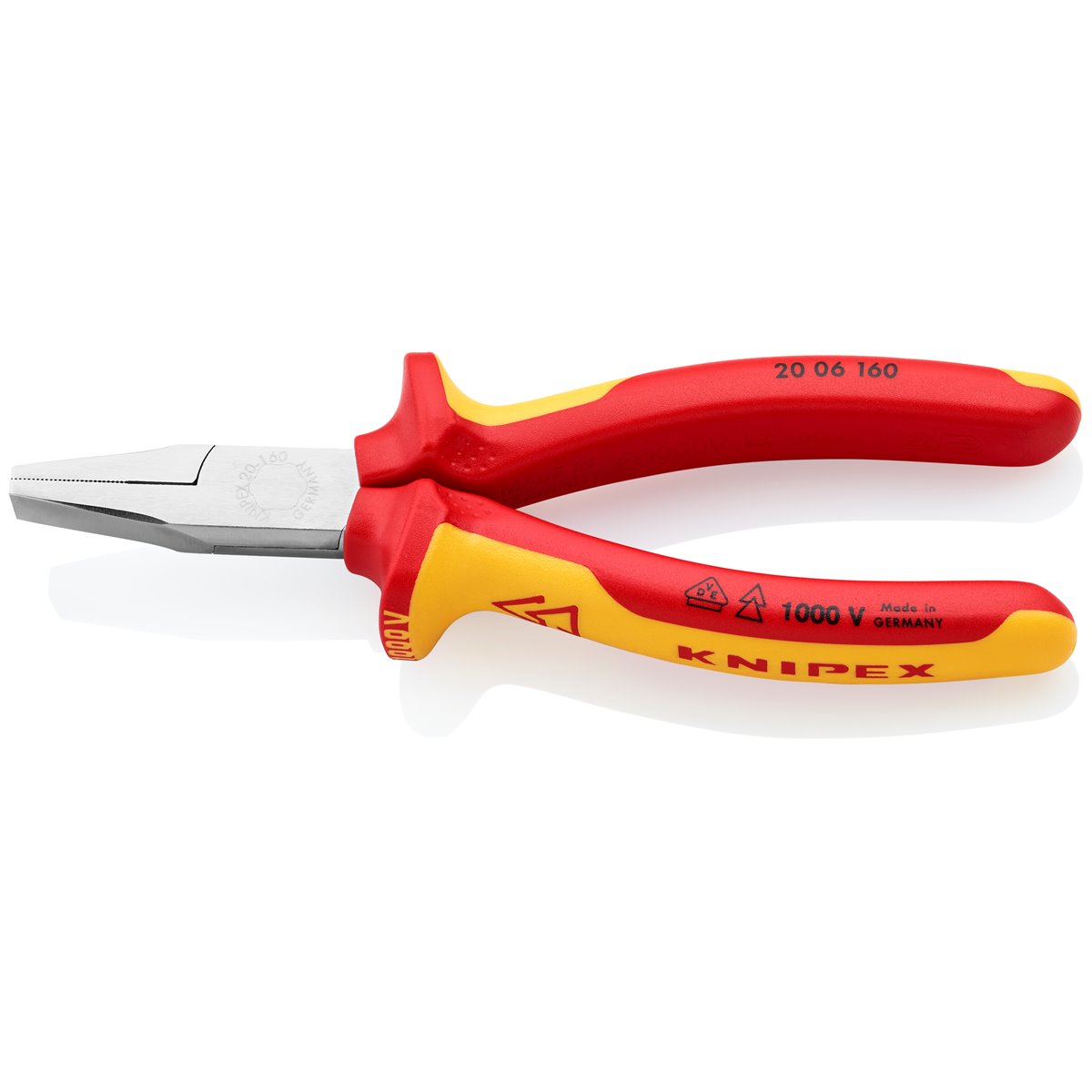 Knipex 20 06 160 FLAT NOSE PLIERS 