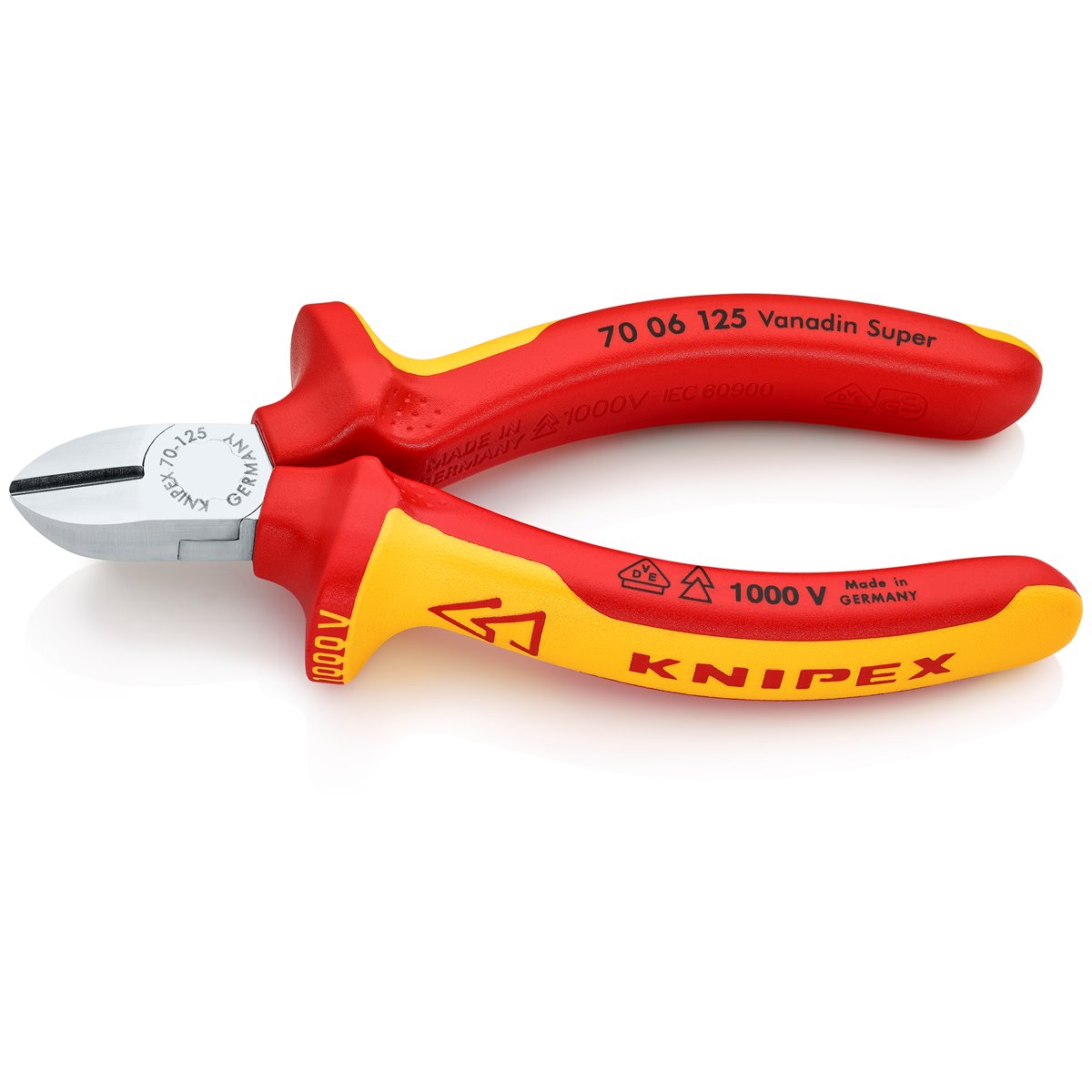 Knipex 70 06 125 Seitenschneider VDE-geprüft 