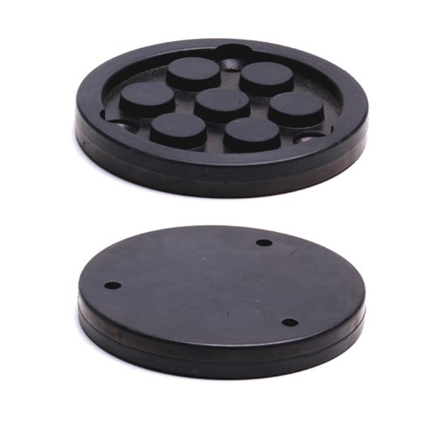 Rubber Pad 120 mm w 3 holes for Zippo 