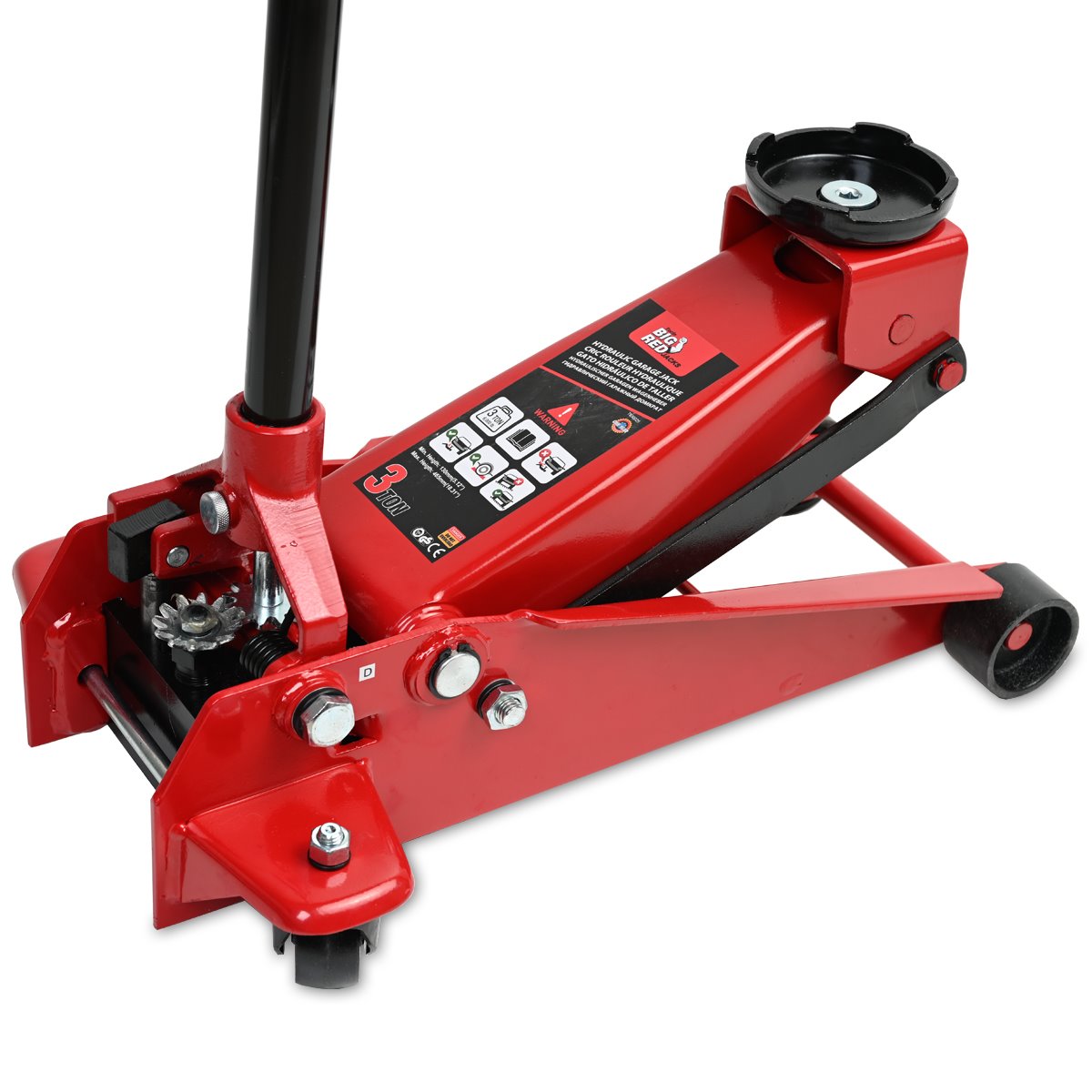 TBS RH3001 Hydraulic Garage Jack 3 t 130-520 mm 