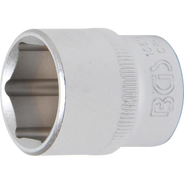 BGS 10619 Socket, Hexagon, 10 mm (3/8") Drive, 19 mm