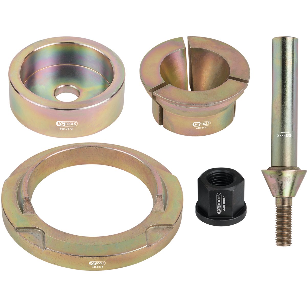 KS-Tools 440.0170 Radnaben-Satz, vorne für Renault , 7-tlg.