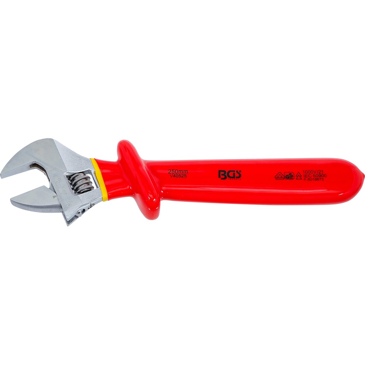 BGS 71098 VDE Adjustable Wrench, max. 38 mm 