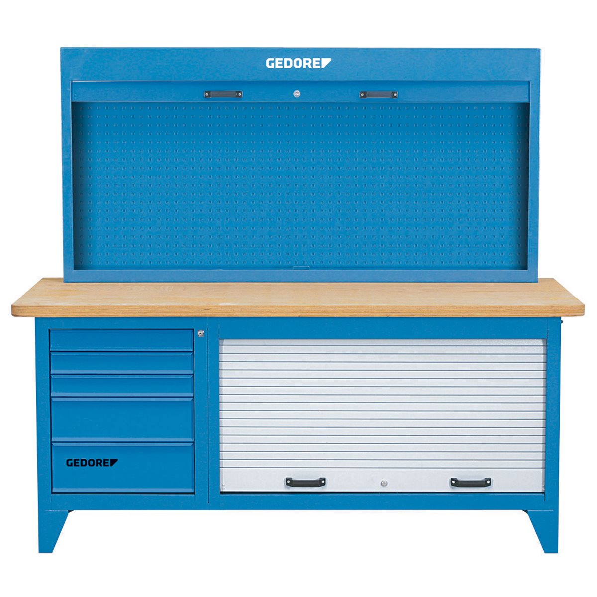 Gedore BR 1500 LH Workbench with tool cabinet 