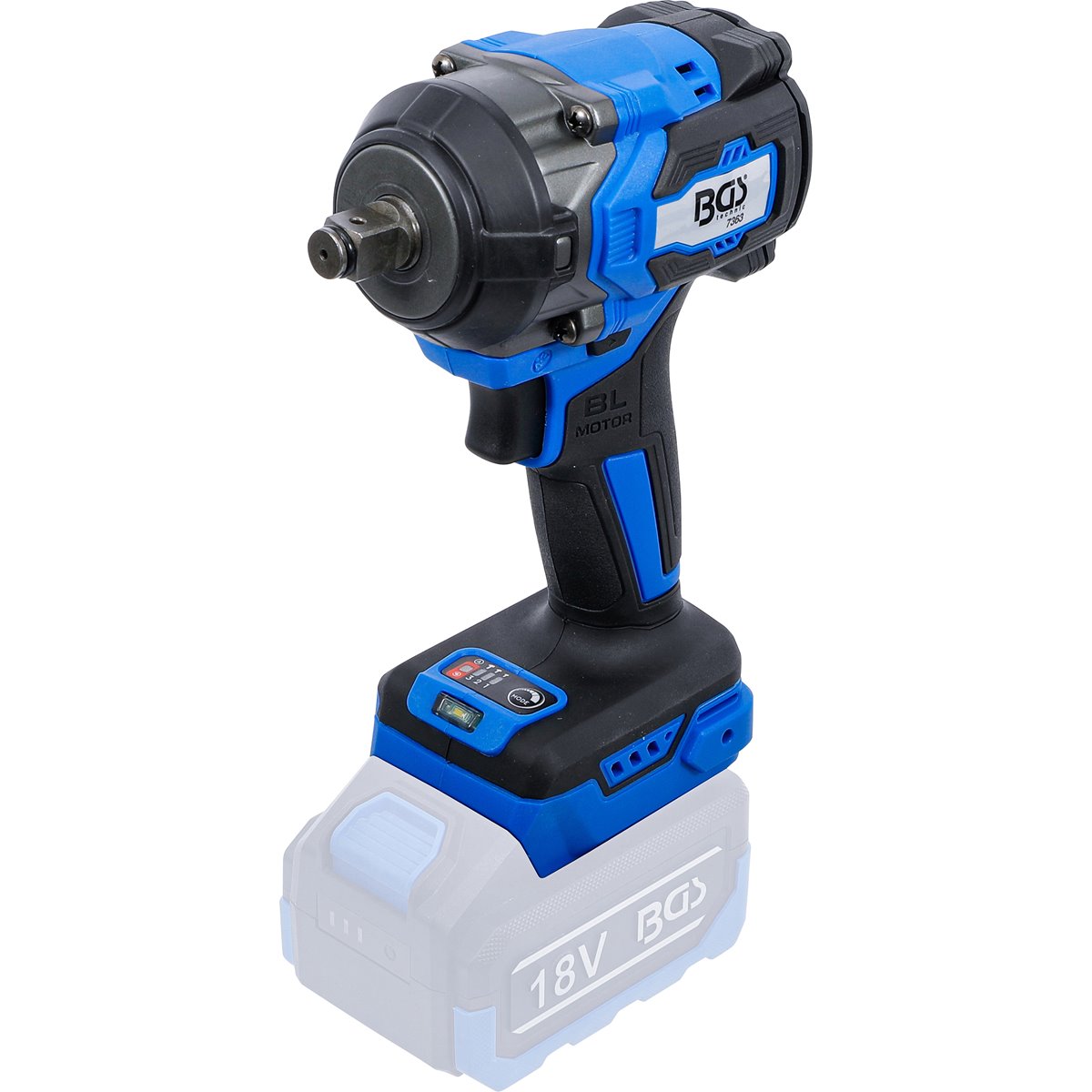 BGS 7363 Cordless Impact Wrench, brushless, 550 Nm , 18 V, without rechargeable Battery