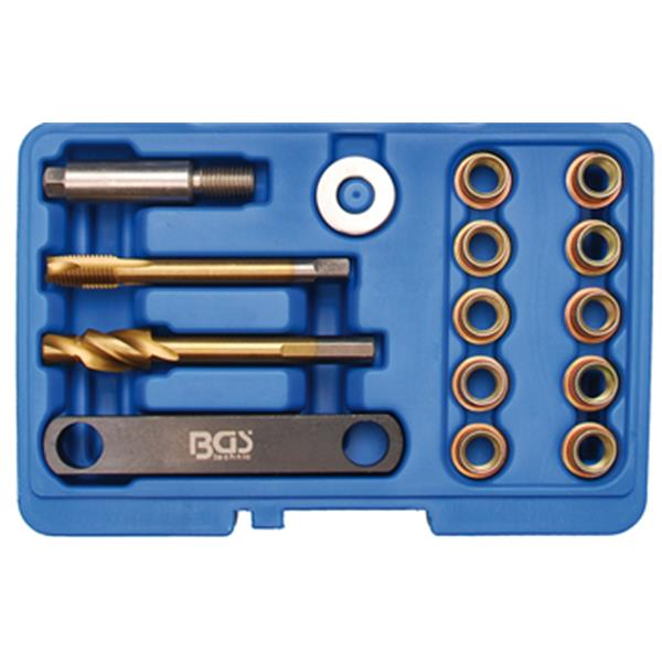 BGS 8408 Repair Kit for Brake Threads, for VAG, M1 2 x 1.5 mm, 15 pcs.