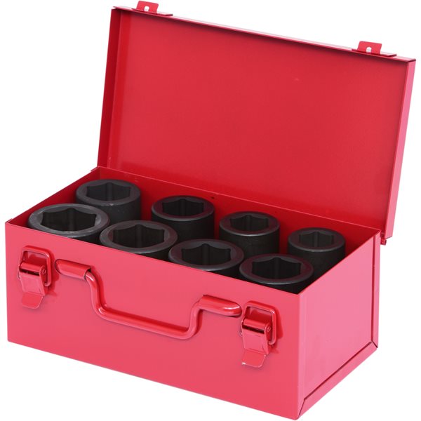 KS-Tools 515.0308 1" 6kant-Kraft-Stecknuss-Satz, 