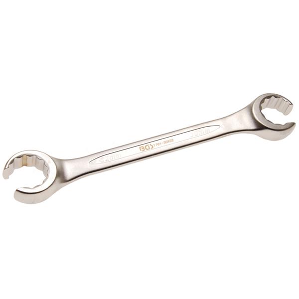 BGS 1761-30x32 Double Ring Spanner, open Type, 30 x 32 mm