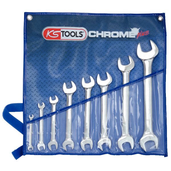 KS-Tools 518.3200 CHROME+ Doppelmaulschlüssel-Satz 