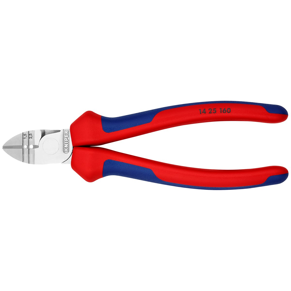 Knipex 14 25 160 Abisolier-Seitenschneider