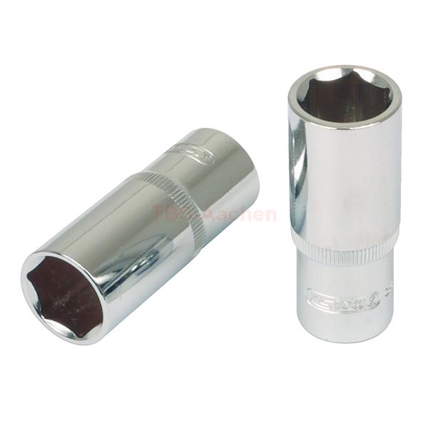 KS-Tools 918.1249 1/2" CHROME+ 6kant-Stecknuss,l 