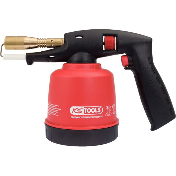KS-Tools 903.5902 Kartuschenlötgerät,Piezo-Zündung 