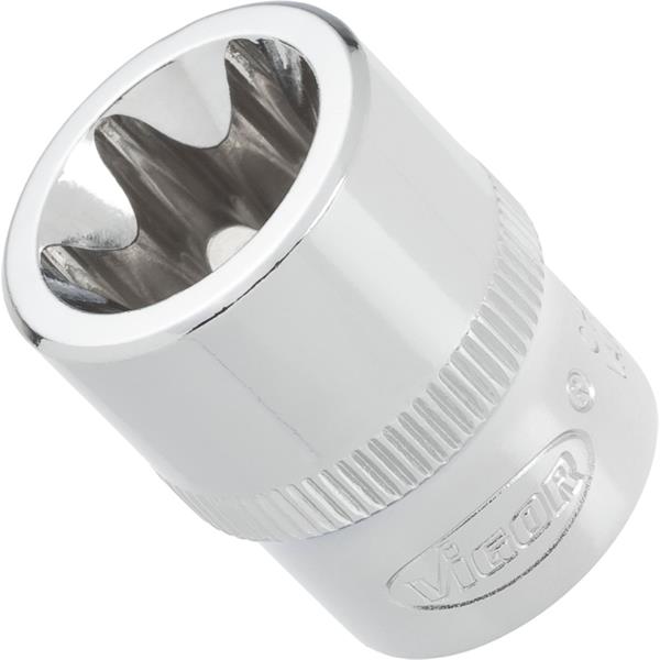 Vigor V2724 3/8" Steckschlüssel-Einsatz TX E4