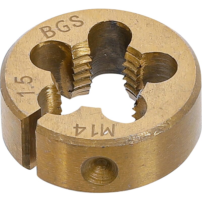 BGS 71039-3 Threading Die, M14 x 1.5 x 30 mm 