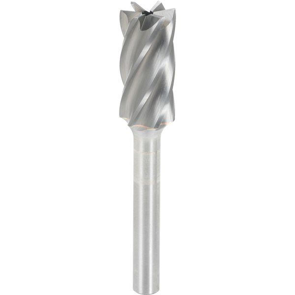 KS-Tools 515.3293 Frässtift Alu Form ZYAS Stirnver zahnung, 12x25x70 mm