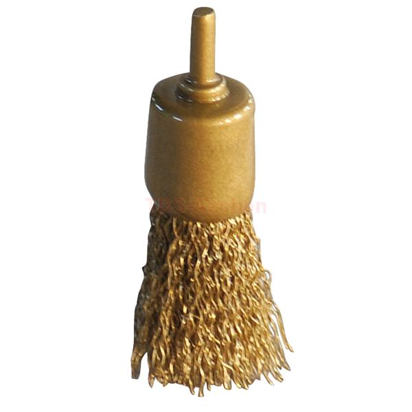 KS-Tools 963.9595 BRONZEplus Pinselbürste, Draht, gewellt, Ø 26 mm