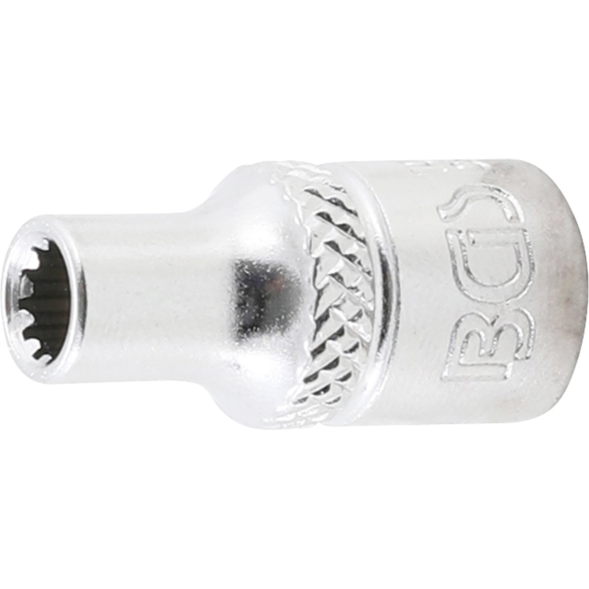 BGS 10101 Socket, Gear Lock, deep, 6,3 mm (1/4") D rive, 4.5 mm