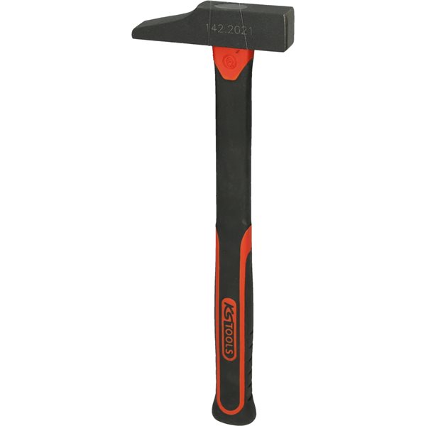 KS-Tools 142.2021 Schreinerhammer m.Fiberglasstiel 