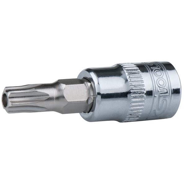 KS-Tools 918.3949 3/8" CHROME+ Bit-Stecknuss TX 