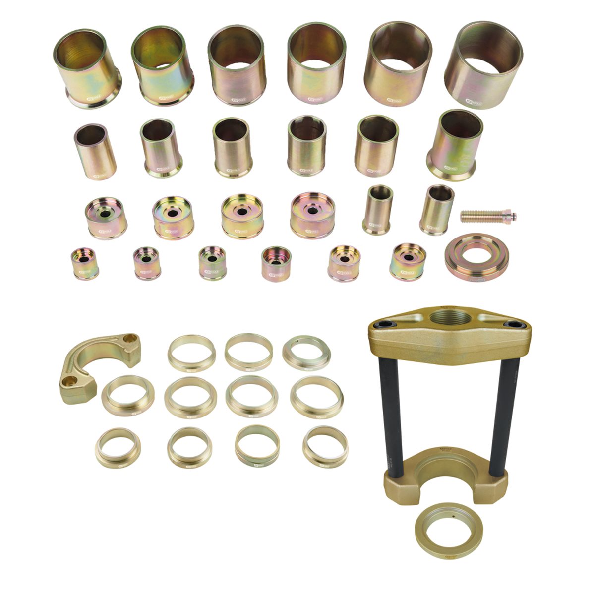 KS-Tools 440.0555 Master universal press tool set for axle parts, 47 pcs