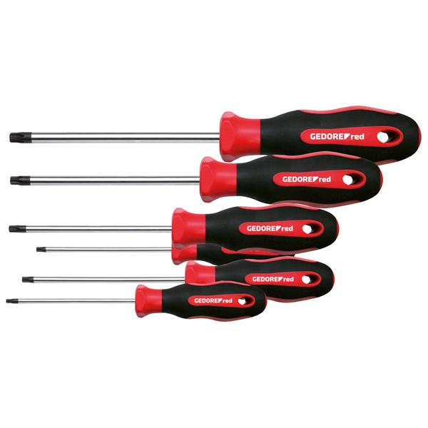 Gedore red R38402006 2C-handle-screwdriver set T10 