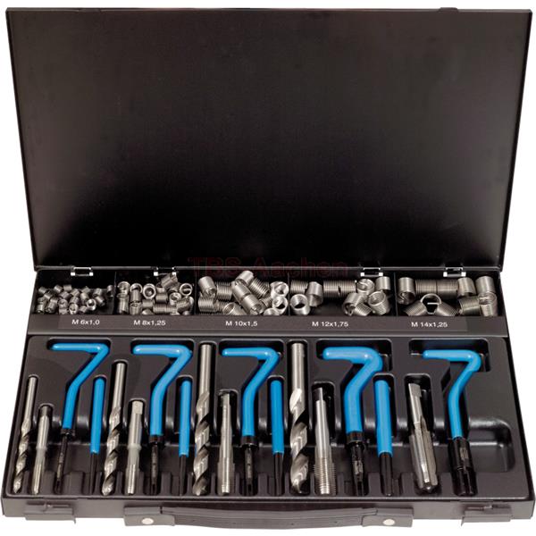 KS-Tools 150.6160 Nirostahl Gewinde-Reparatur-Satz