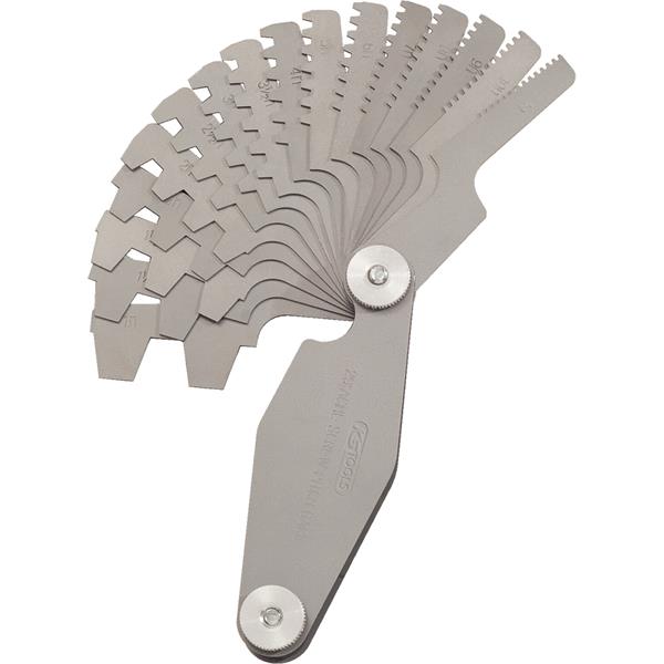 KS-Tools 300.0622 Thread guage, 30°, 2-12mm 