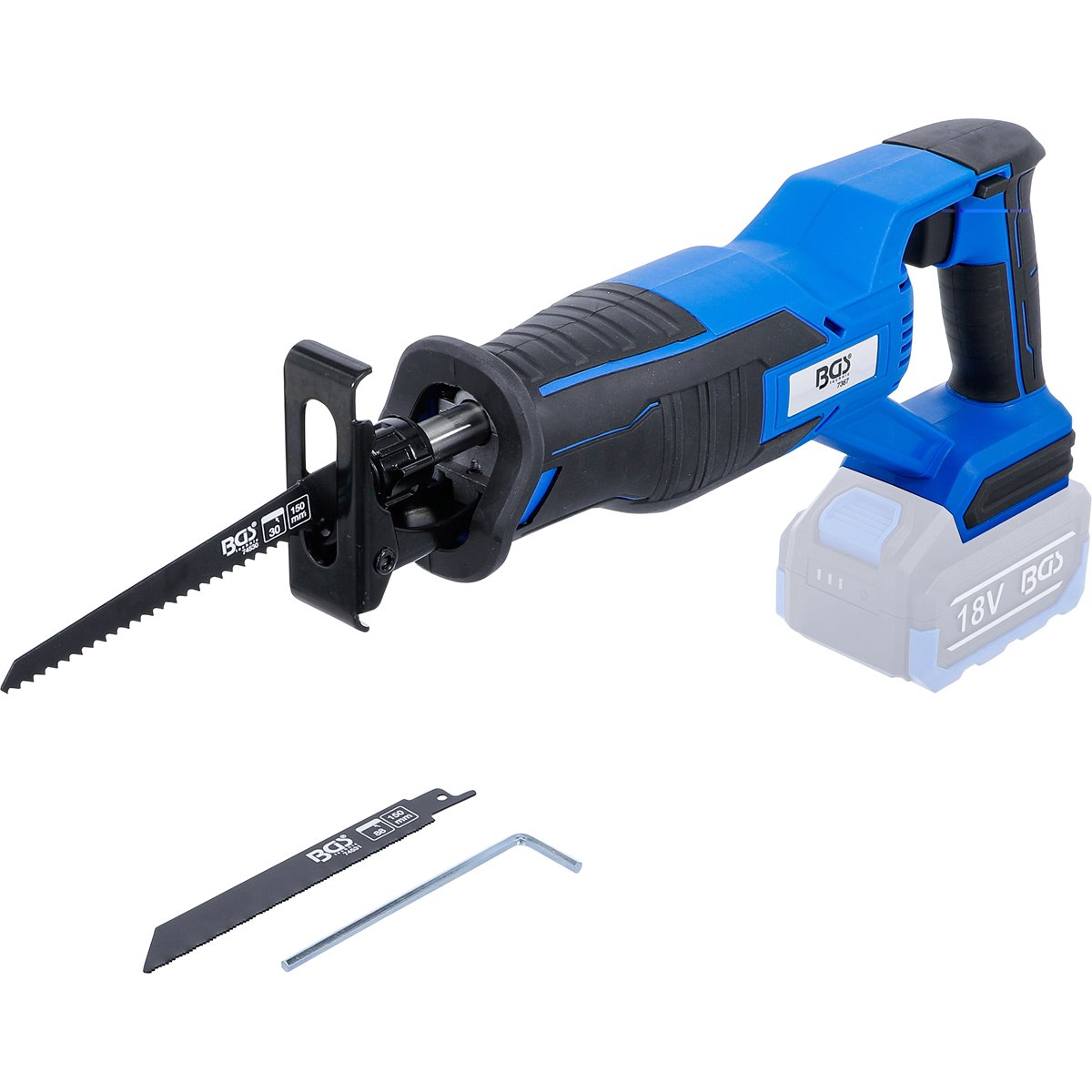 BGS 7367 Cordless Reciprocating Saw, brushless, 18 V, without rechargeable Battery