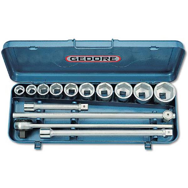 Gedore D 32 EMU-2 Socket set 3/4" 14 pcs UD 22-50 mm