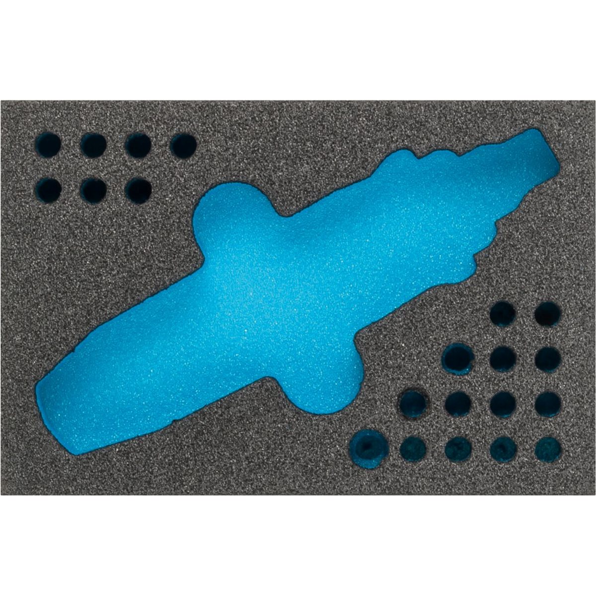 Hazet 163-333L 2-component soft foam insert empty 