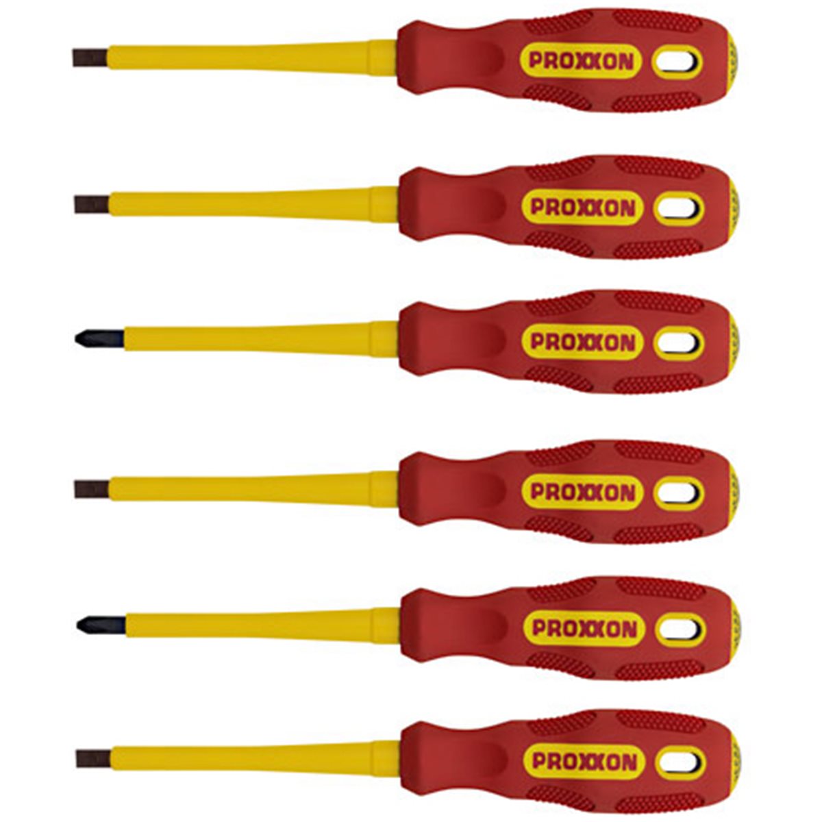 Proxxon 22630 Insulated srewdriver set, 6 pieces 