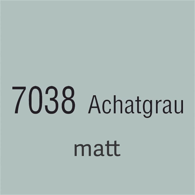 7038 Agate Grey matt HgS 