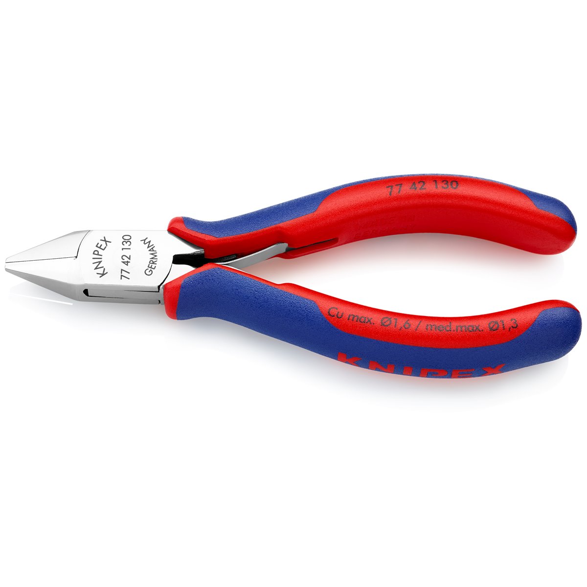 Knipex 77 42 130 Elektronik-Seitenschneider 