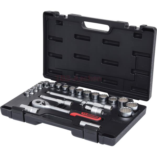 KS-Tools 911.1595 1/2" Steckschlüssel-Satz,24-tl 