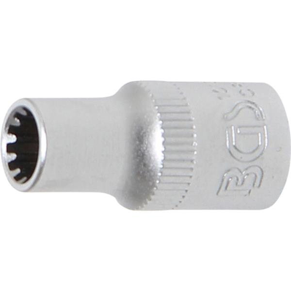 BGS 10102 Socket, Gear Lock, deep, 6,3 mm (1/4") D rive, 5.5 mm