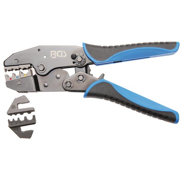 BGS 1412 Crimping Pliers, exchangeable Jaws 