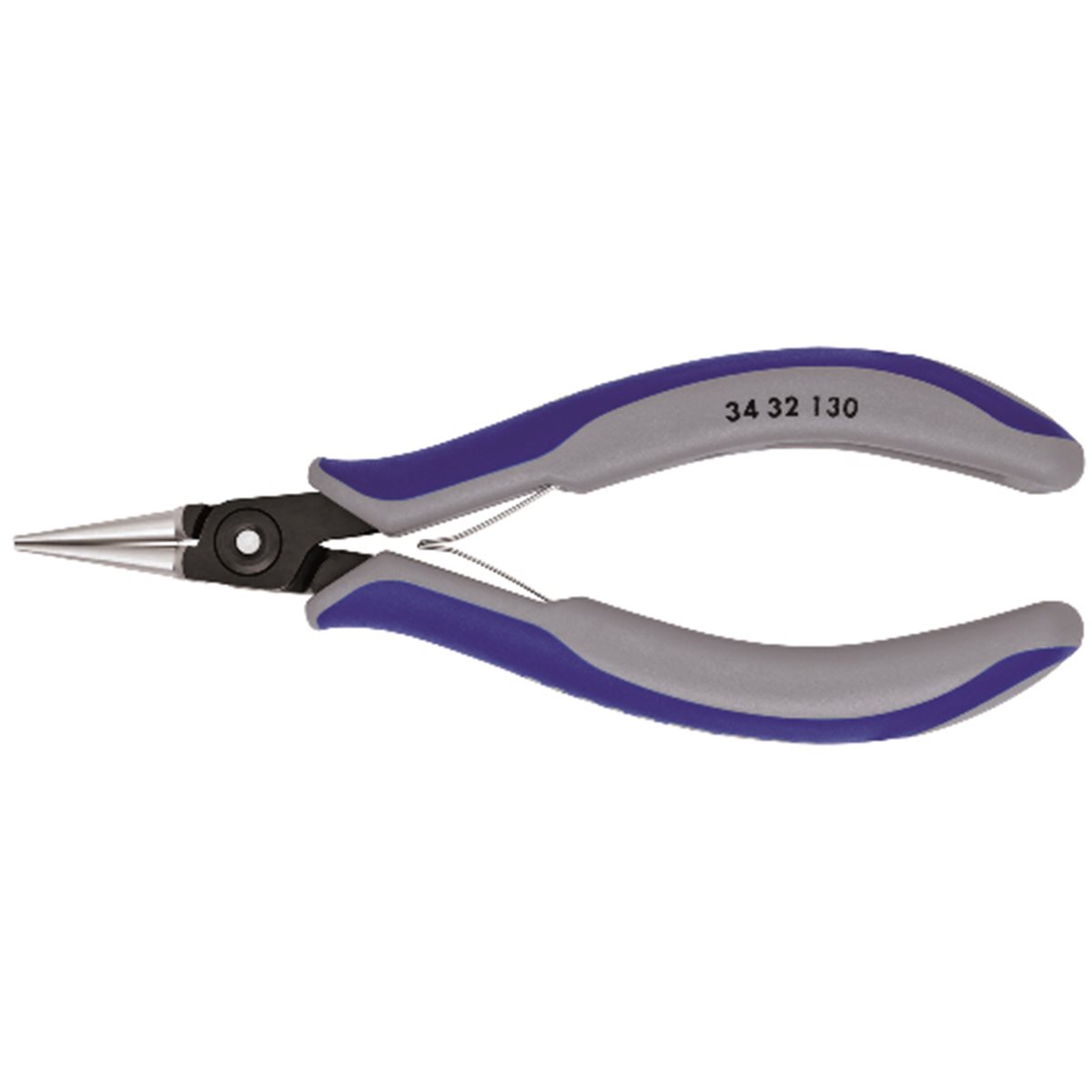 Knipex 34 32 130 Precision Electronics Gripping Pliers burnished 135 mm