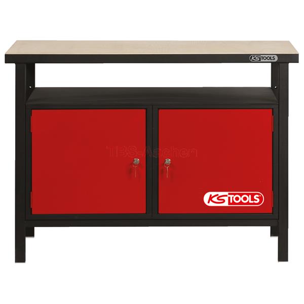KS-Tools 865.0002 PROFI-Werkbank m.2 Türen 