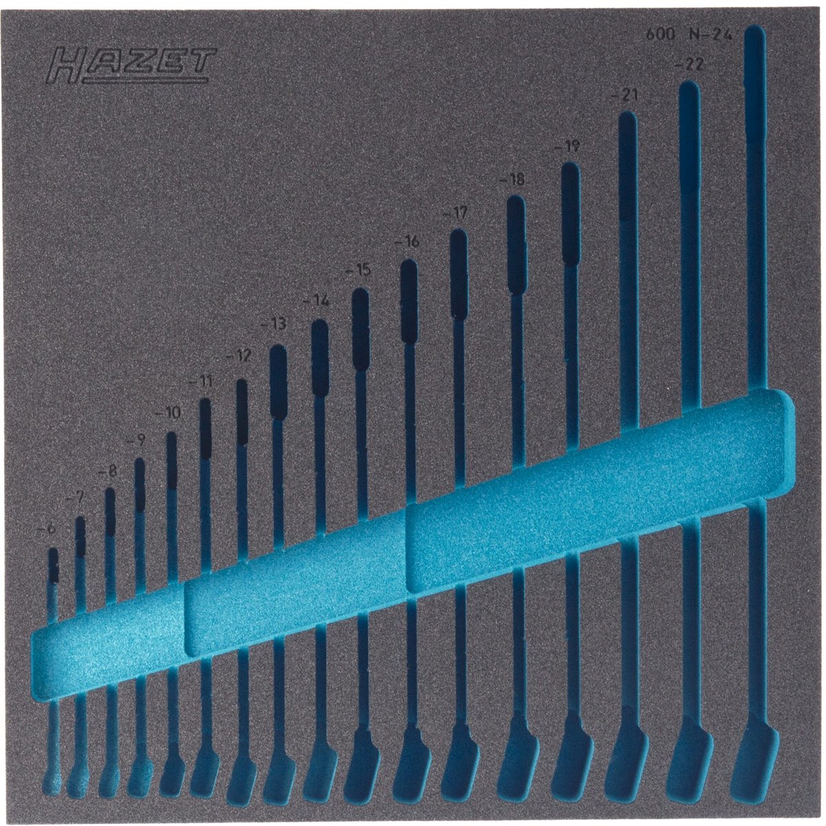 Hazet 163-98L 2-Component Soft Foam Insert