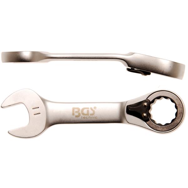 BGS 30711 Ratchet Combination Wrench, short, rever sible, 11 mm