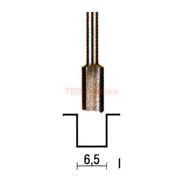 Proxxon 29028 HSS Nutfräser, 6,5 mm 