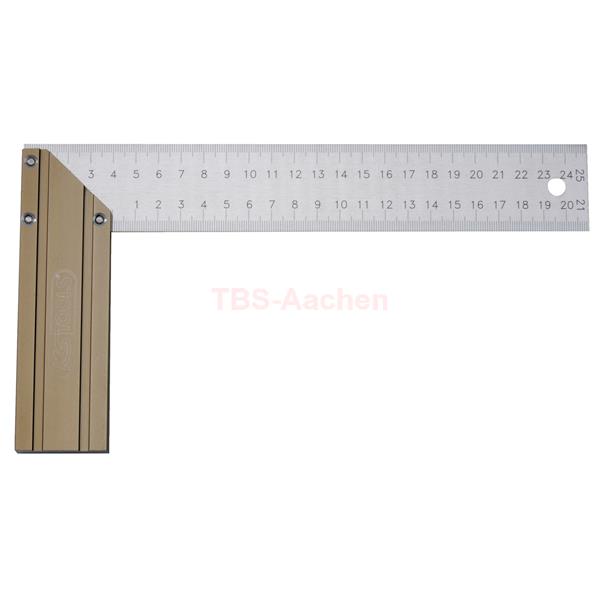 KS-Tools 300.0220 Cabinetmakers square with alumin ium stock, 250mm