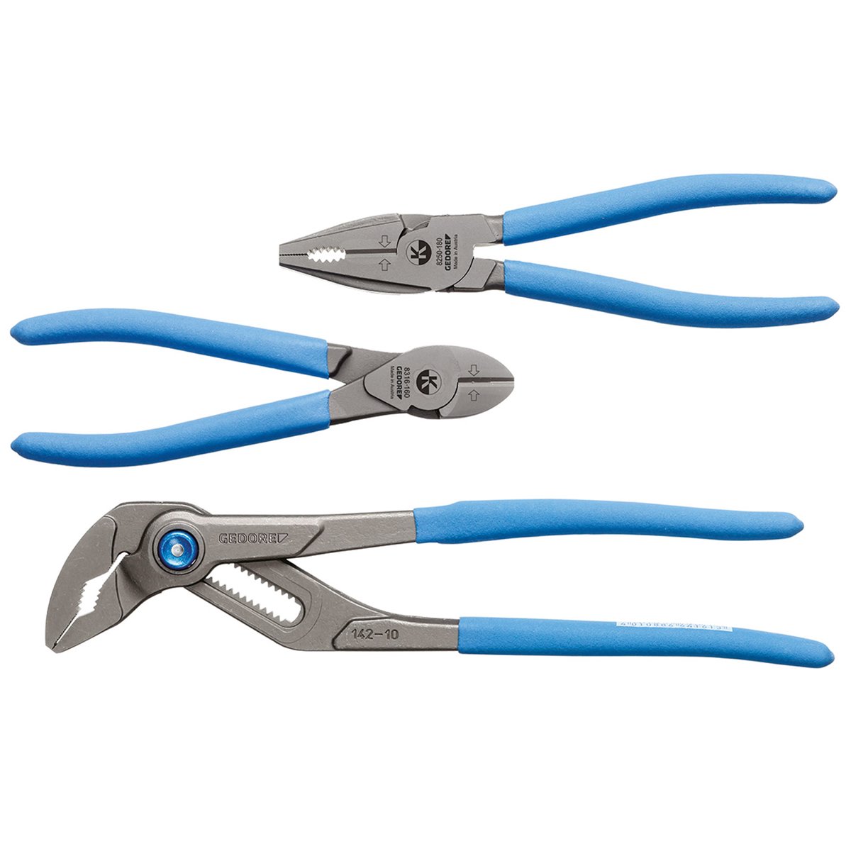 Gedore S 8303 TL Pliers set, 3 pcs 